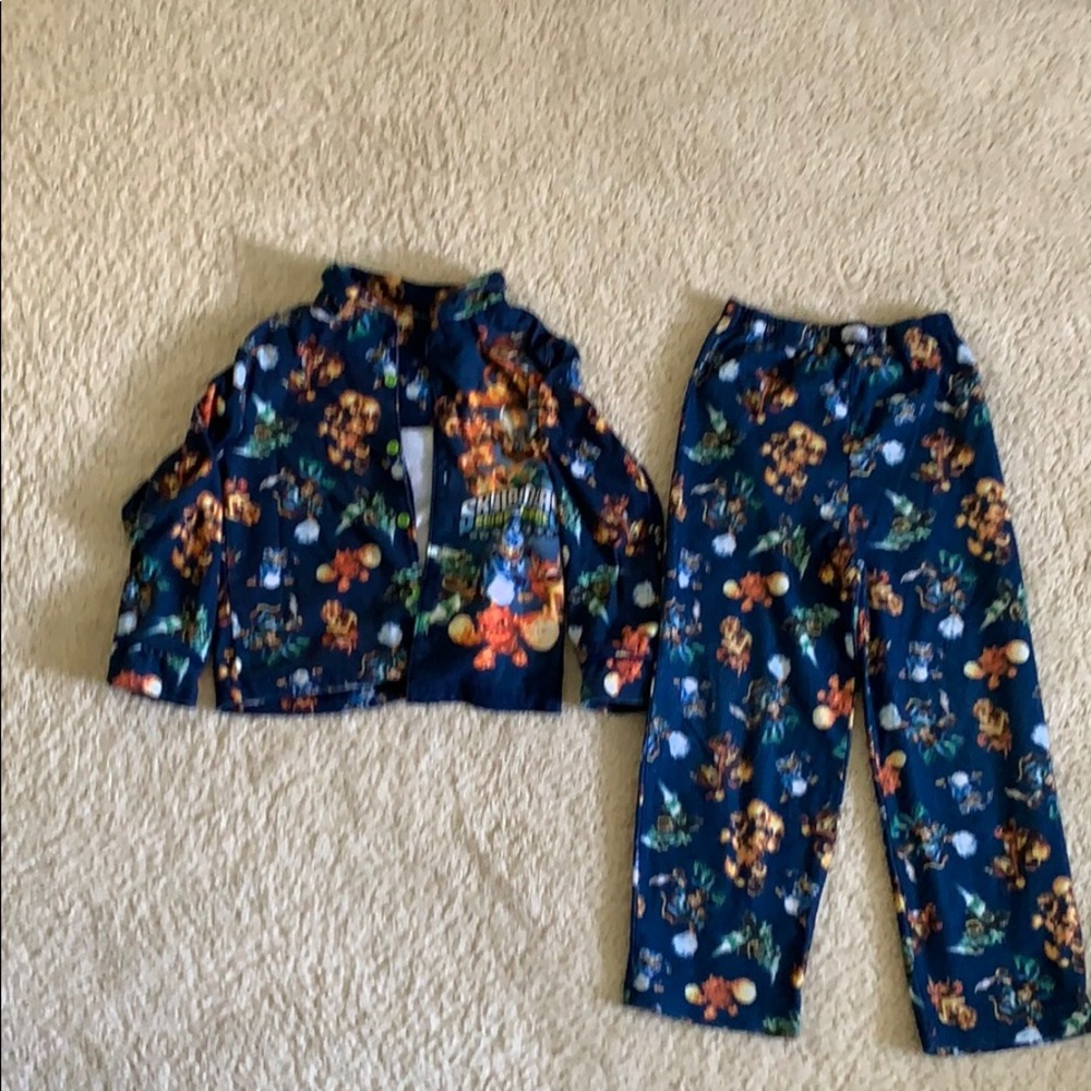 Skylanders swap force pajamas for boys